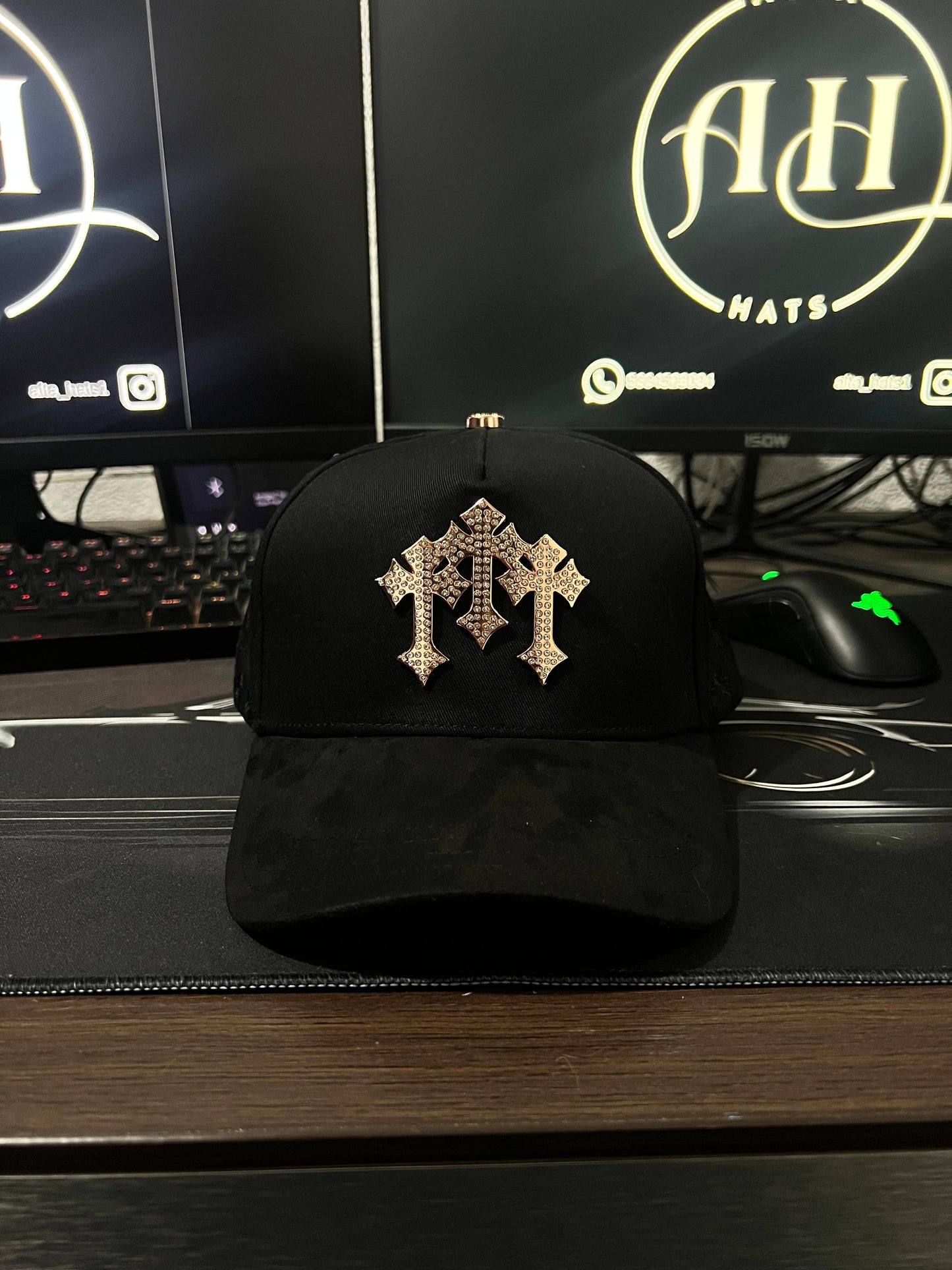 Barbas Hats - Chrome Rose Gold