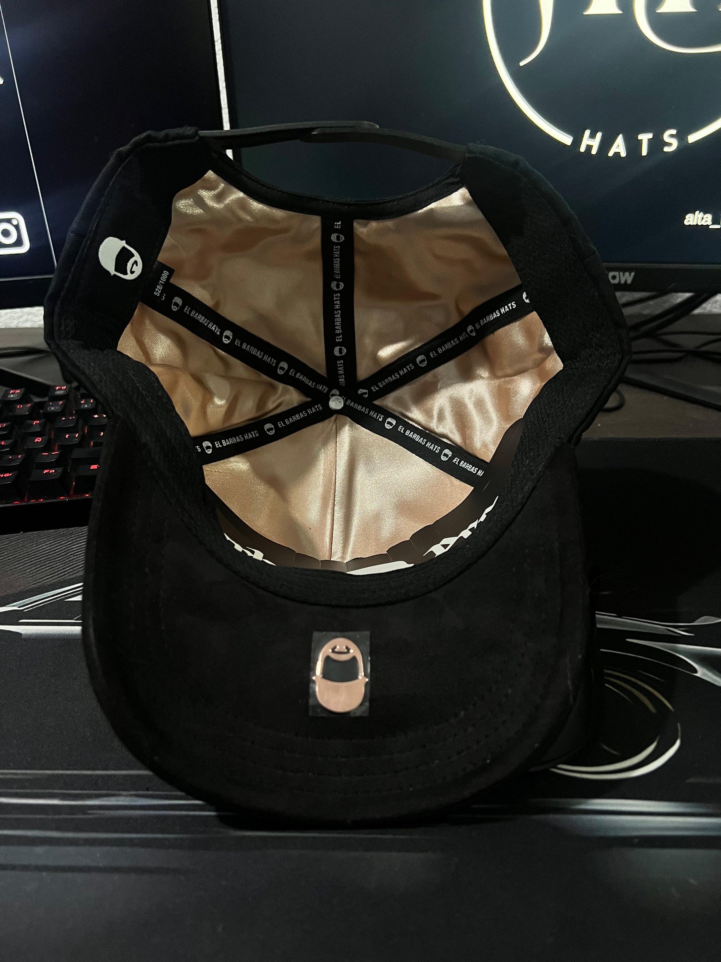 Barbas Hats - Chrome Rose Gold