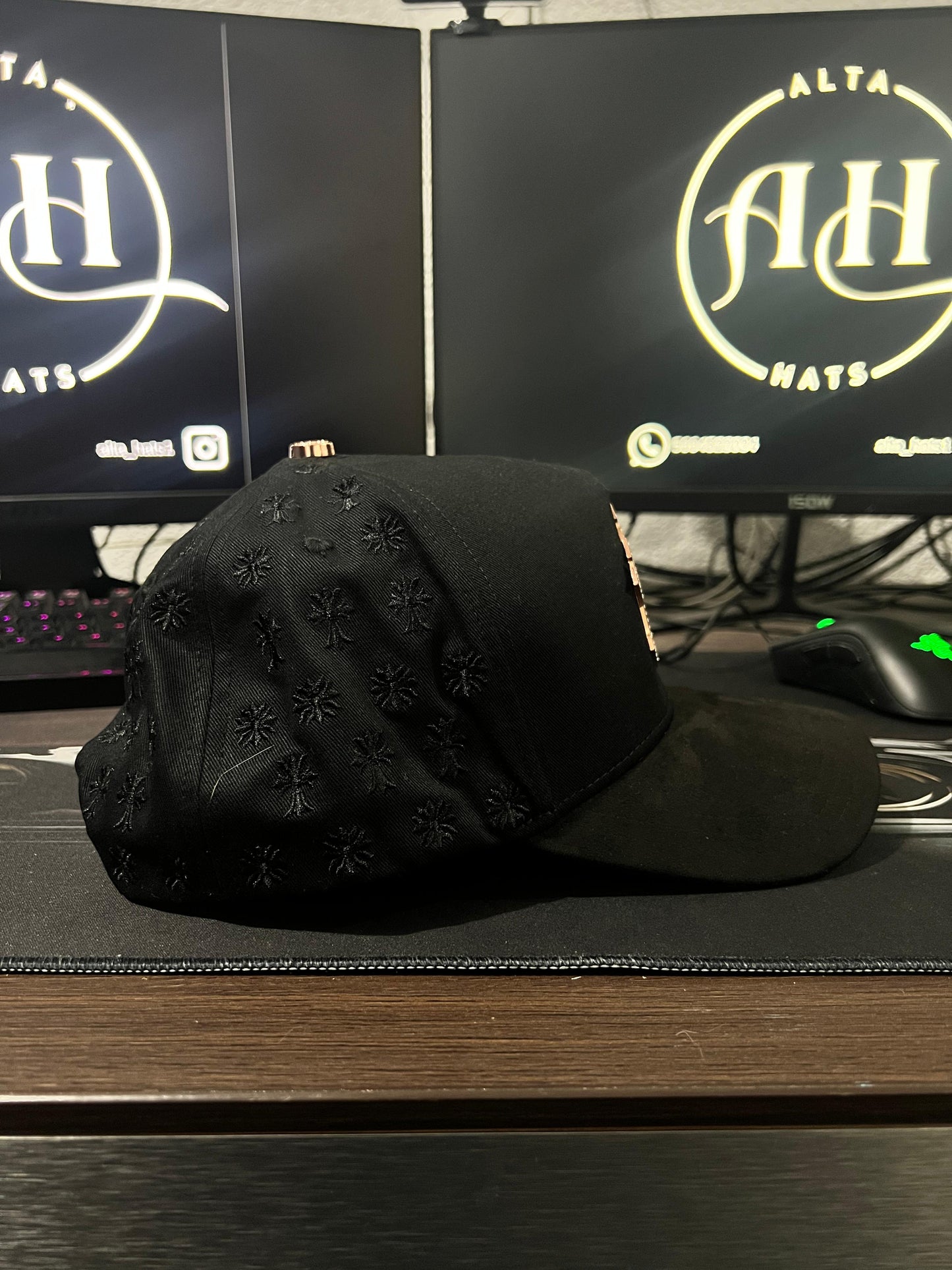Barbas Hats - Chrome Rose Gold