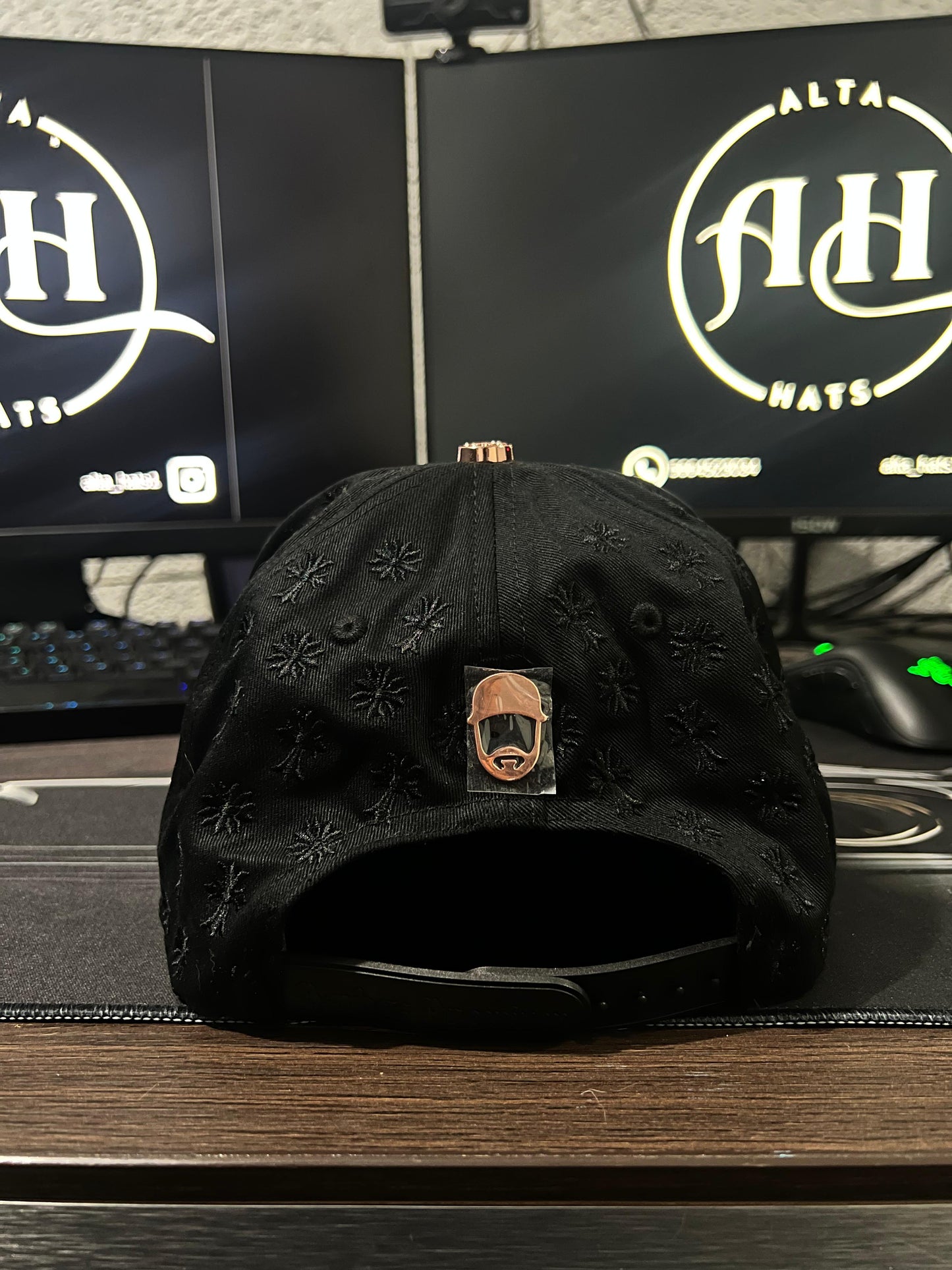 Barbas Hats - Chrome Rose Gold